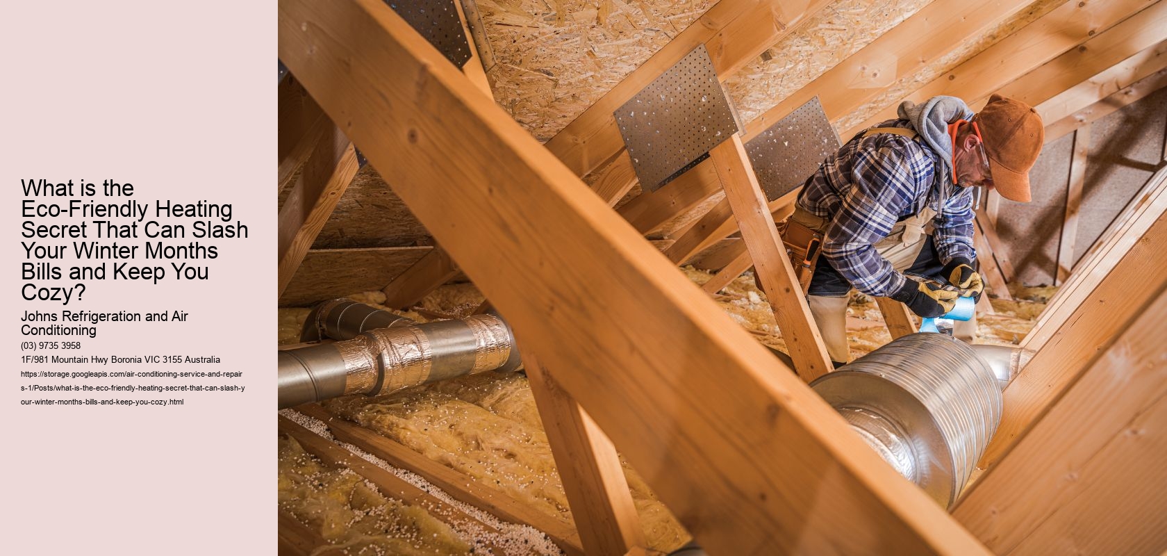 What is the Eco-Friendly Heating Secret That Can Slash Your Winter Months Bills and Keep You Cozy?